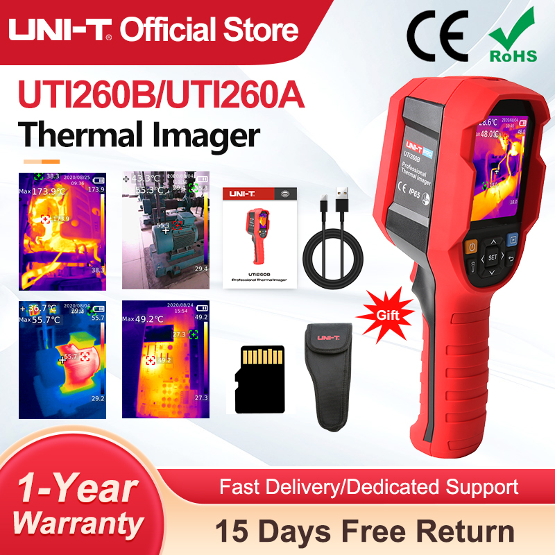 UNI-T UTI260B UTI260A Thermal  - Nf 521 Thermal Imaging Camera ulasan dan harga