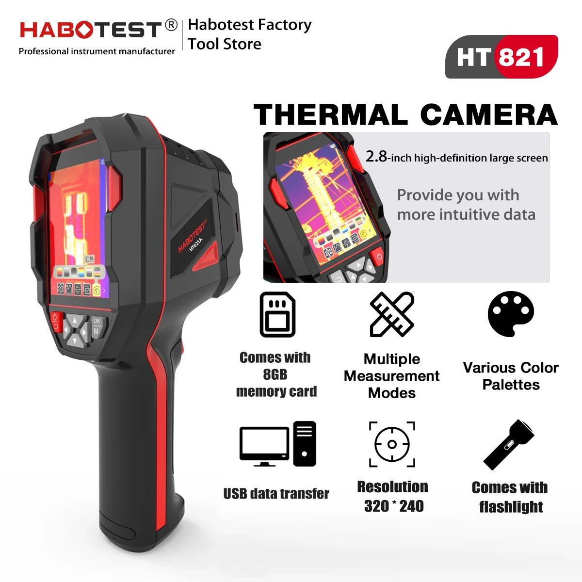 HABOTEST HT821A Thermal Camera - Nf 521 Thermal Imaging Camera ulasan dan harga