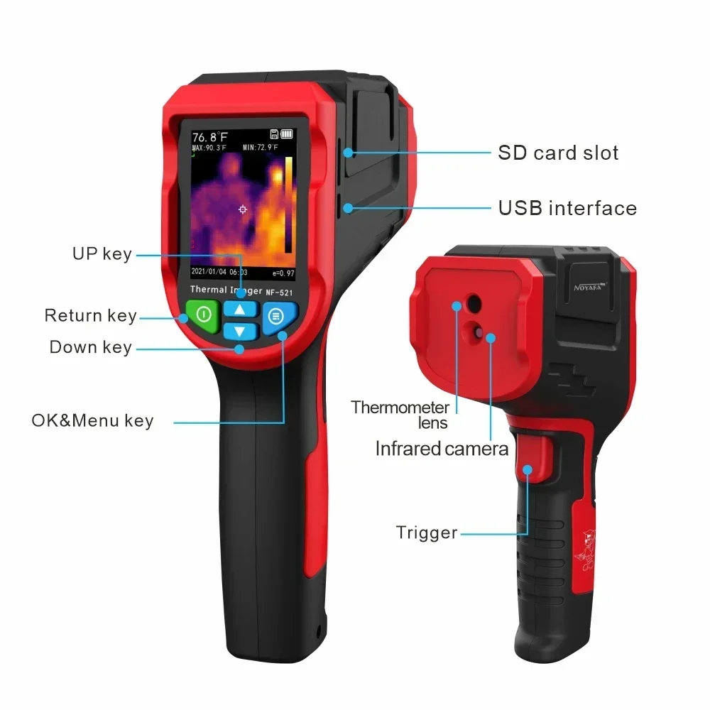 thermal camera infrared therma - Nf 521 Thermal Imaging Camera ulasan dan harga