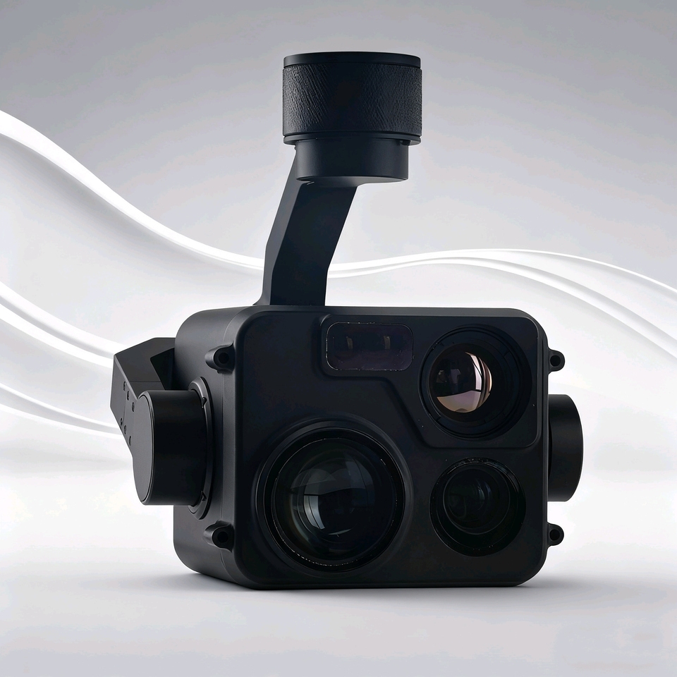 3 AXIS Gyro Drone Gimbal HD EO - Thermal Imager Drone Gimbal ulasan dan harga