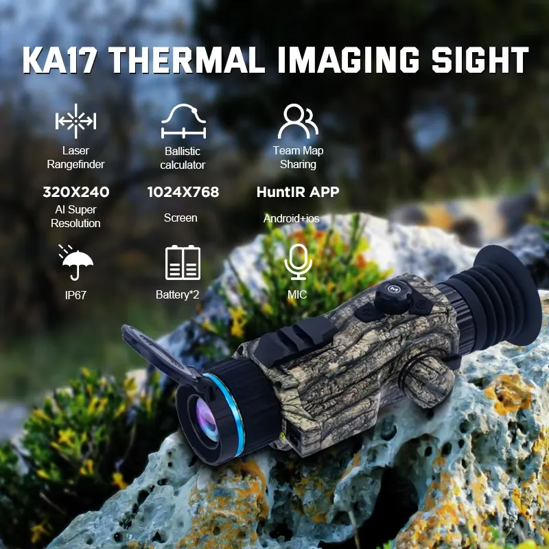 Keepguard Night Vision Scope f - Hunting Thermal Imaging Scope ulasan dan harga
